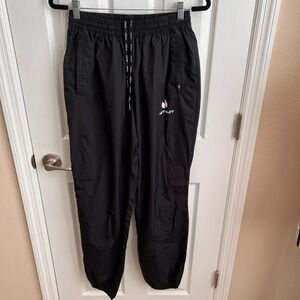 Hotsuit Sauna Pants Men's Workout Running‎ Exercise Gym Fitness Black Size Large